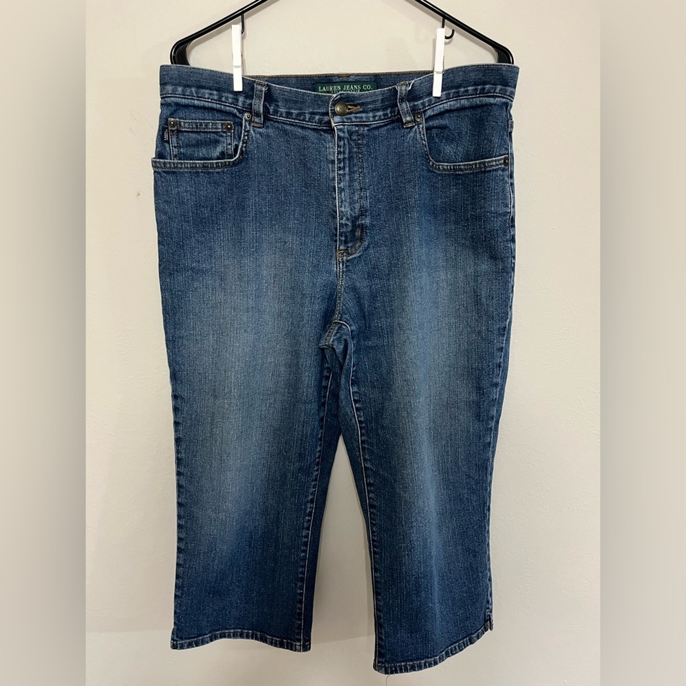 Ralph Lauren Classic Straight Leg Blue Jeans